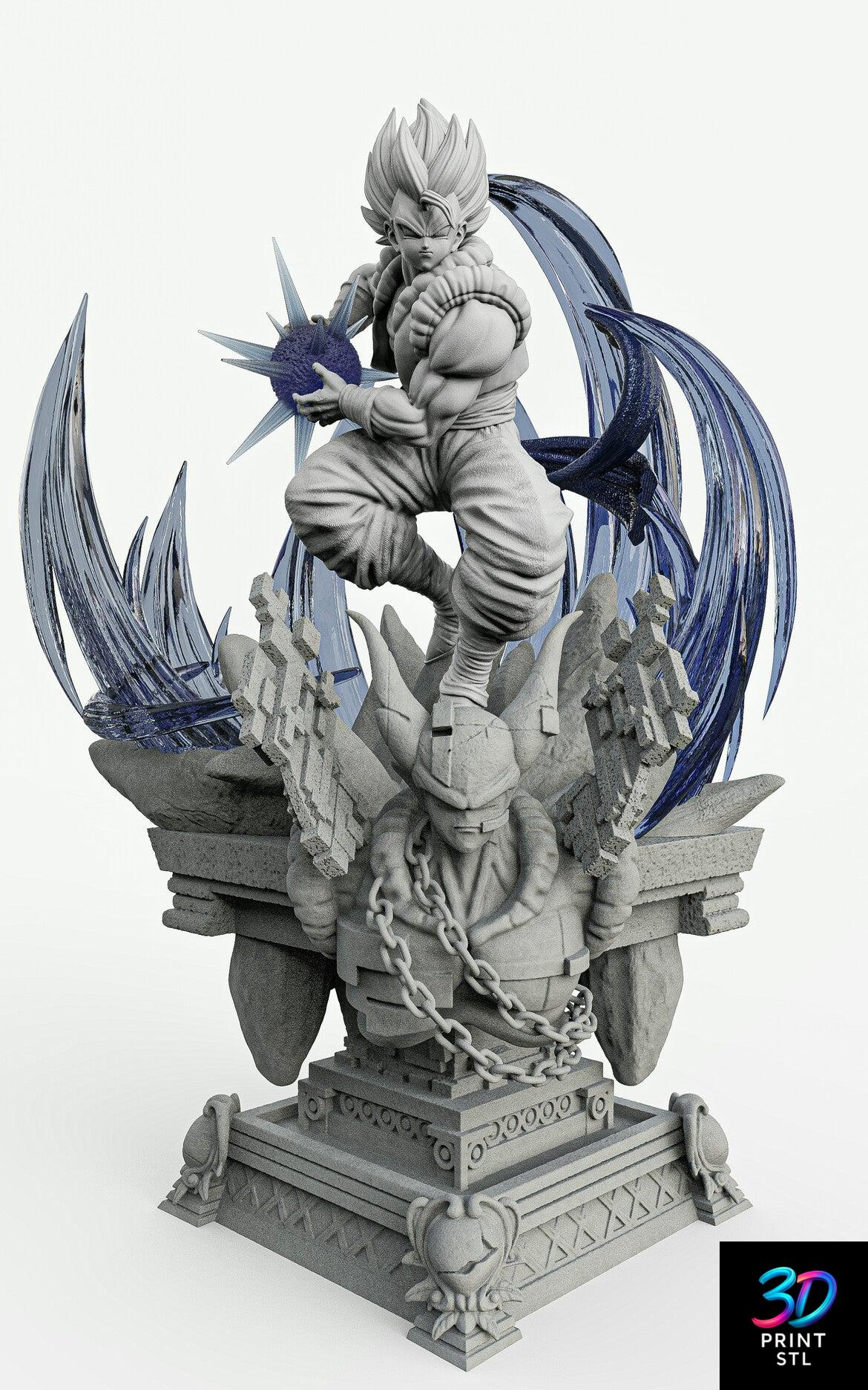 Gogeta Dragon Ball Z | 3D Print File | STL - Image 2