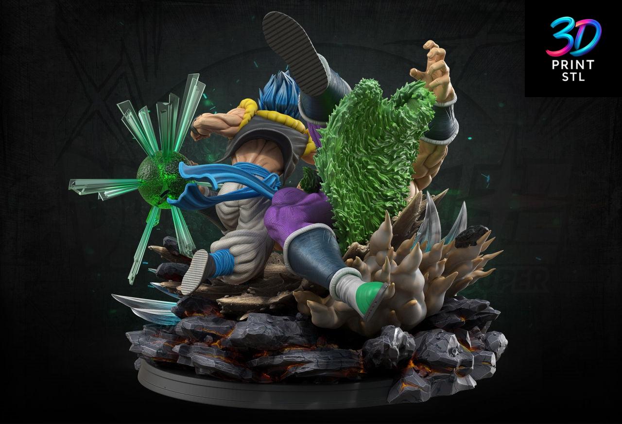 Gogeta VS Broly Dragon Ball Z | 3D Print File | STL - Image 8