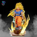 Goku Super Saiyan 3 Figure Dragon Ball Z | STL File for 3D Printing