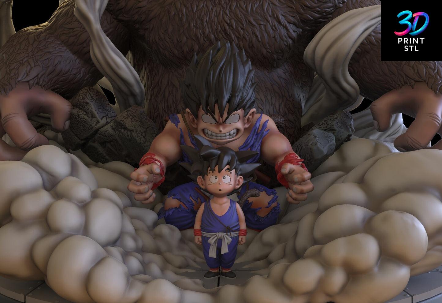 Super Saiyan Goku Statue – Dragon Ball Z STL 3D Print - Image 2