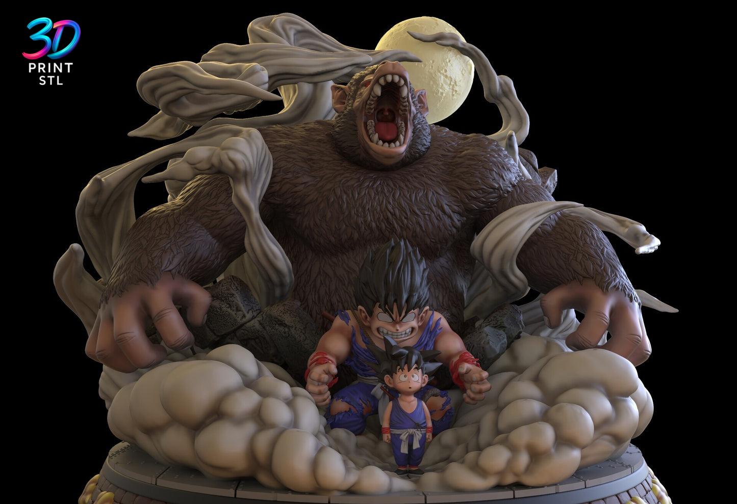 Super Saiyan Goku Statue – Dragon Ball Z STL 3D Print - Image 3