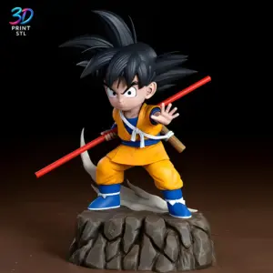 Goku Daima Dragon Ball | STL for 3D Printers