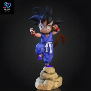 Goku Kid Dragon Ball | 3D Print File | STL