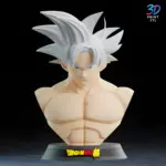 Goku Ultra Instinct Bust Dragon Ball Super | STL for 3D Printers