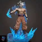 Goku Ultra Instinct Dragon Ball Super | STL for 3D Printers