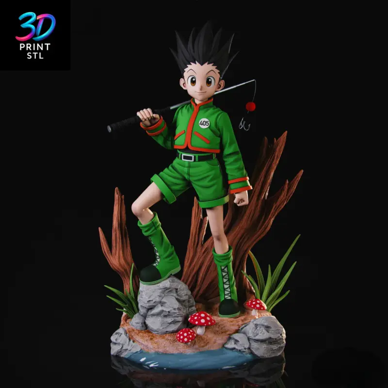 Gon Freecss Hunter x Hunter | 3D Print Model | STL