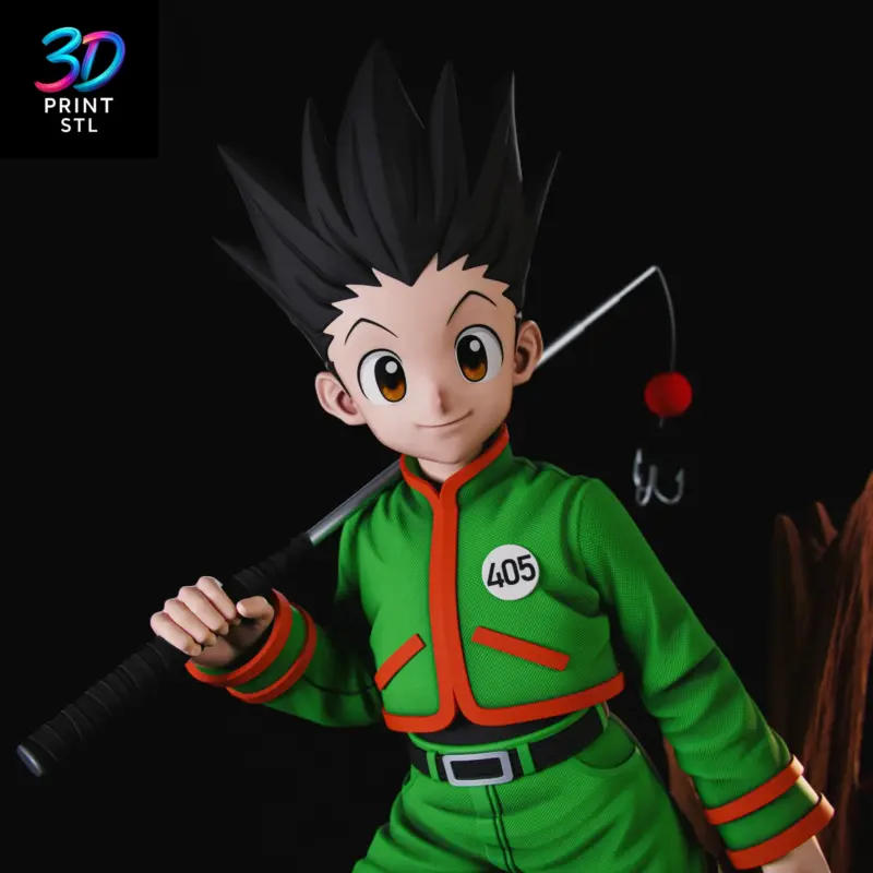 Gon Freecss Hunter x Hunter | 3D Print Model | STL - Image 2