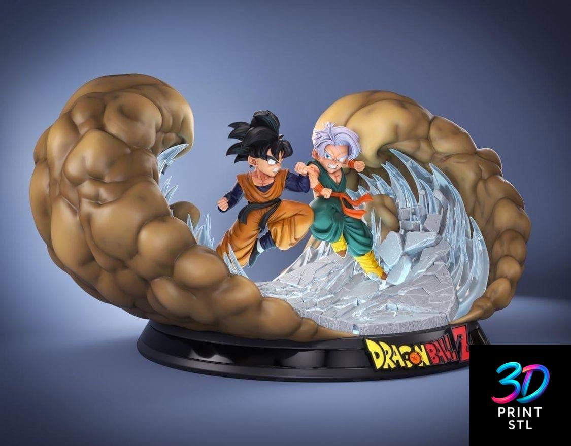 Goten vs Trunks Dragon Ball Z | 3D Print Model | STL - Image 2