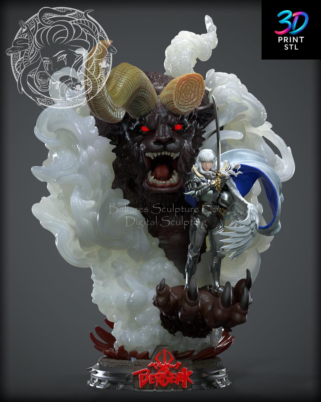 Griffith Berserk | 3D Print Model | STL - Image 4