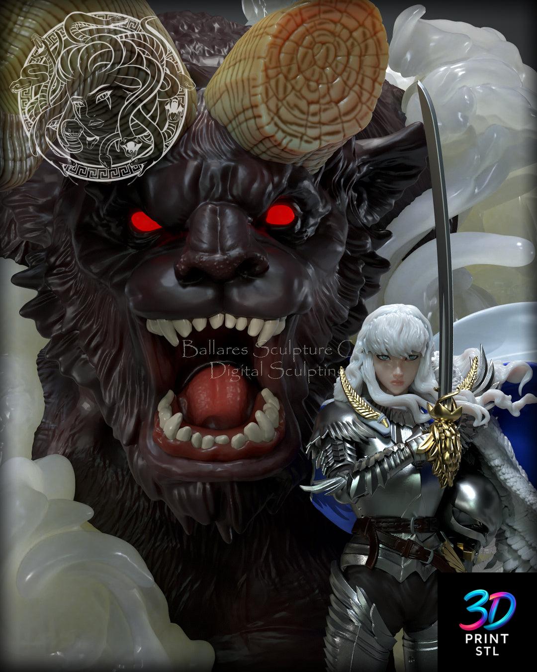 Griffith Berserk | 3D Print Model | STL - Image 6