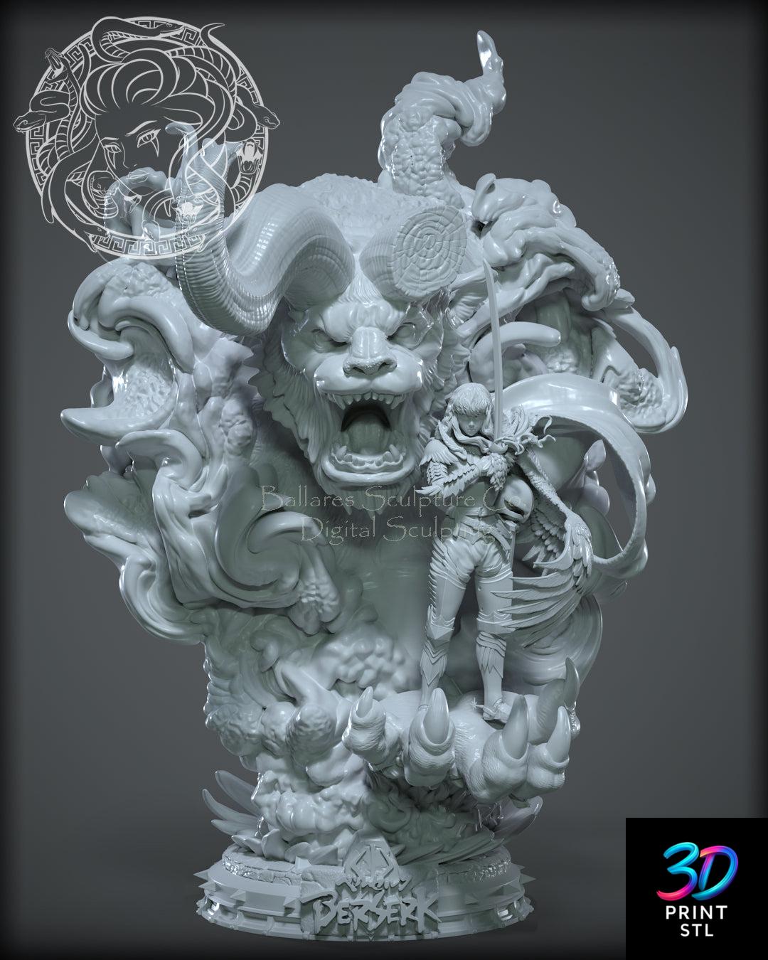 Griffith Berserk | 3D Print Model | STL - Image 8