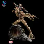 Groot & Rocket Diorama Guardians of the Galaxy | 3D Print Model | STL