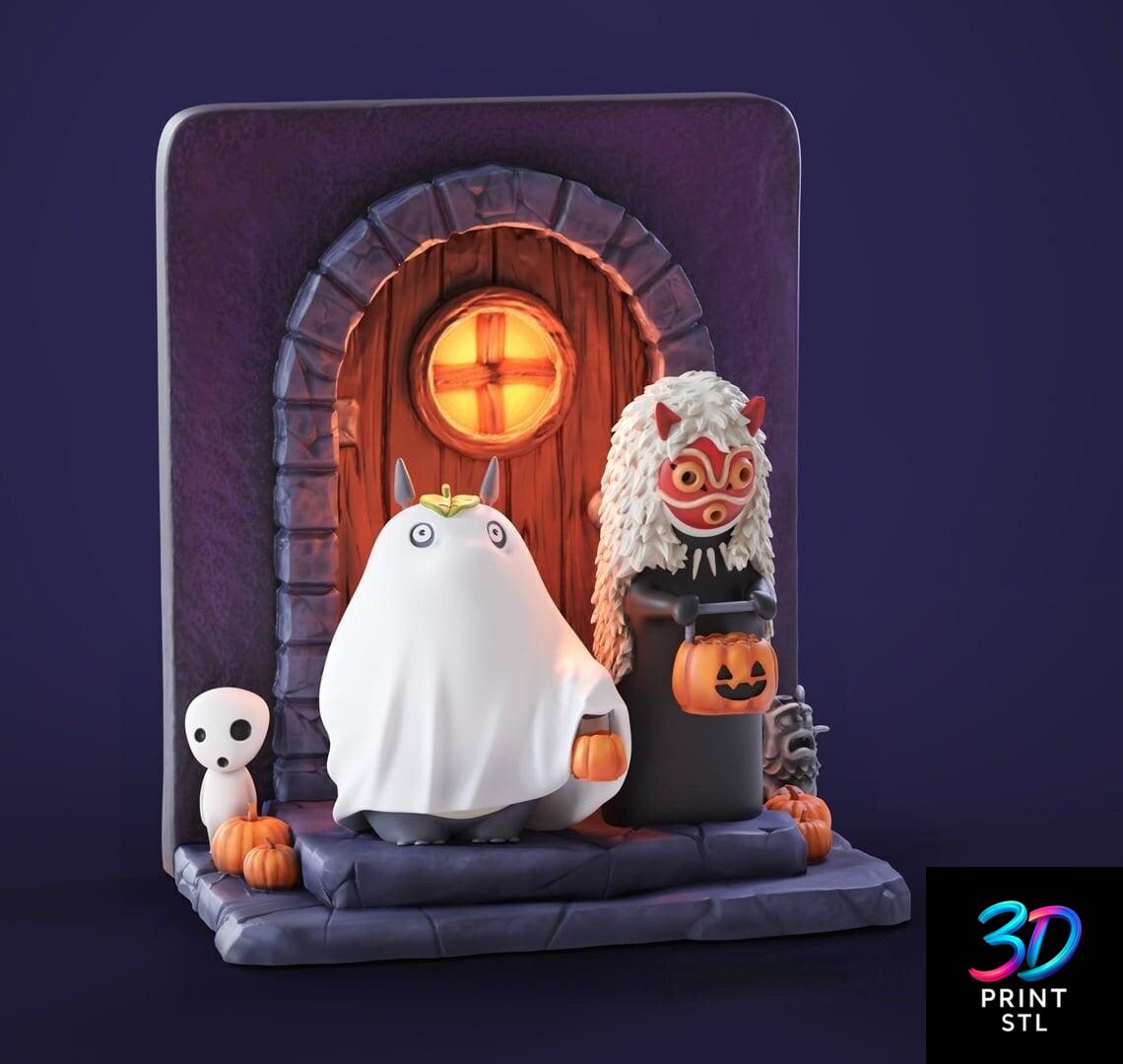 Halloween Totoro Anime | 3D Print File | STL