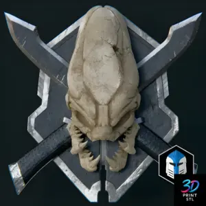 Legendary Logo Halo | 3D Print File | STL