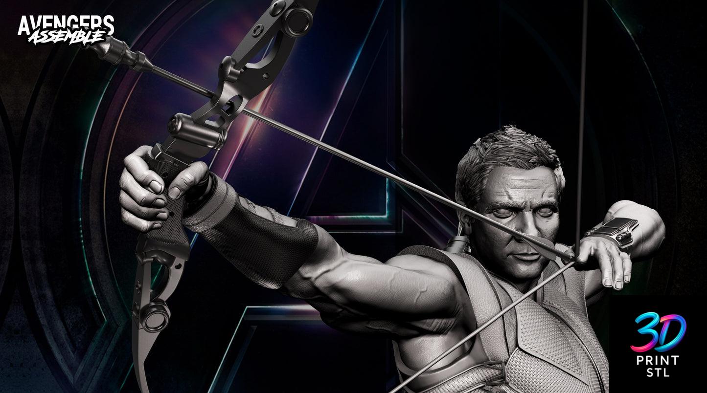 Hawkeye Marvel | 3D Print File | STL