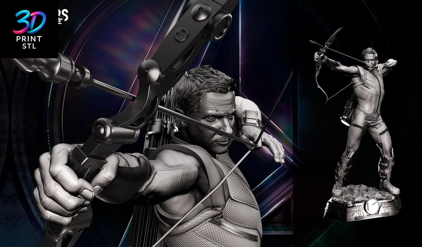Hawkeye Marvel | 3D Print File | STL - Image 3