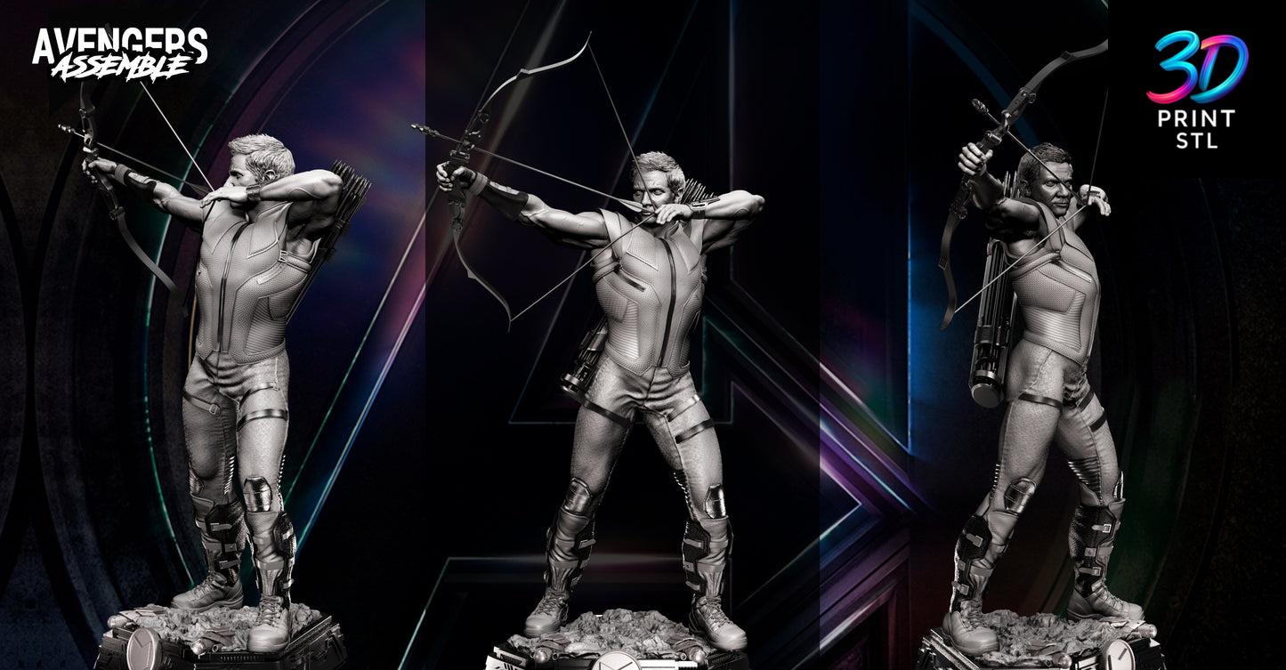 Hawkeye Marvel | 3D Print File | STL - Image 4
