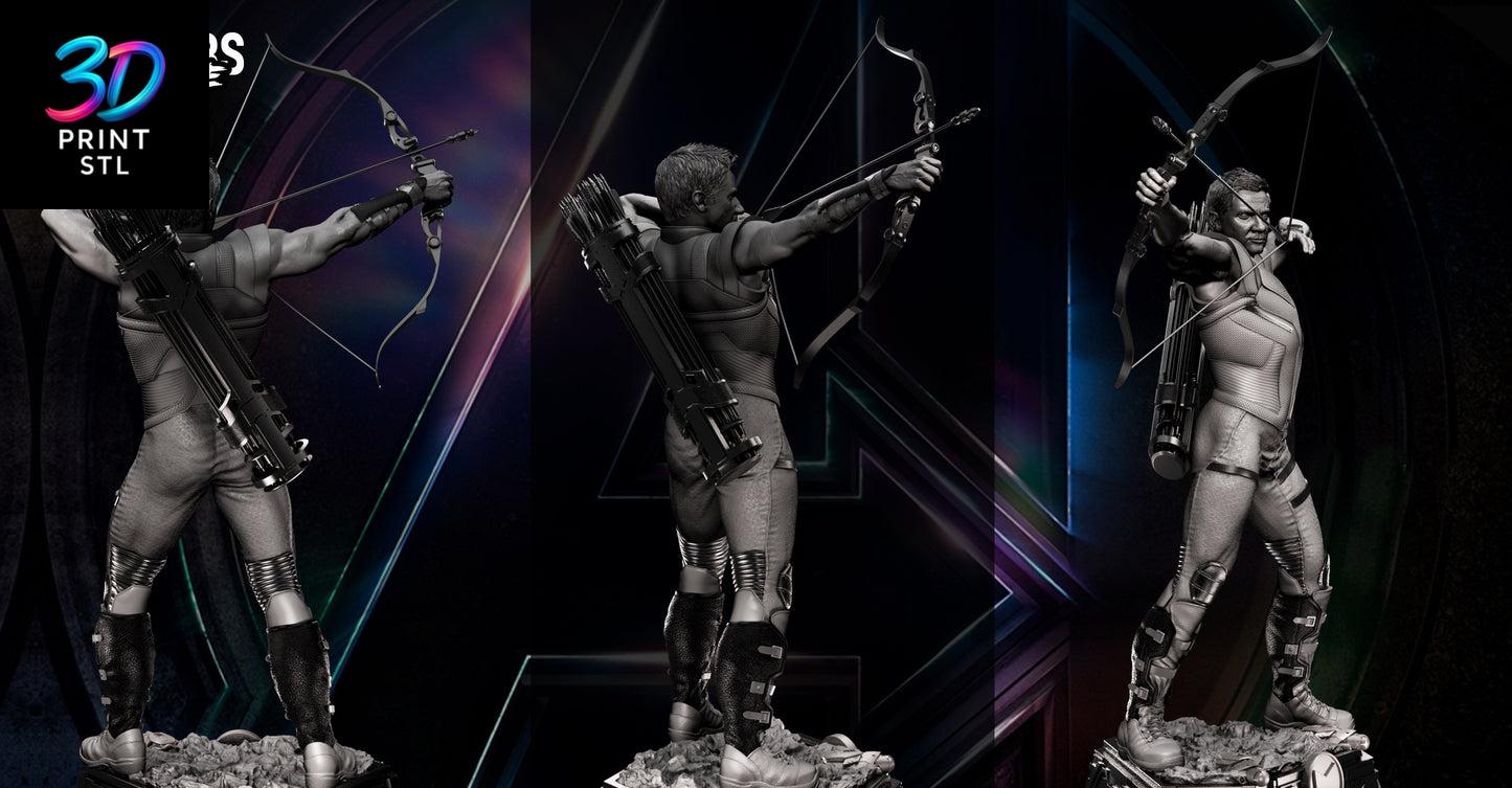 Hawkeye Marvel | 3D Print File | STL - Image 5
