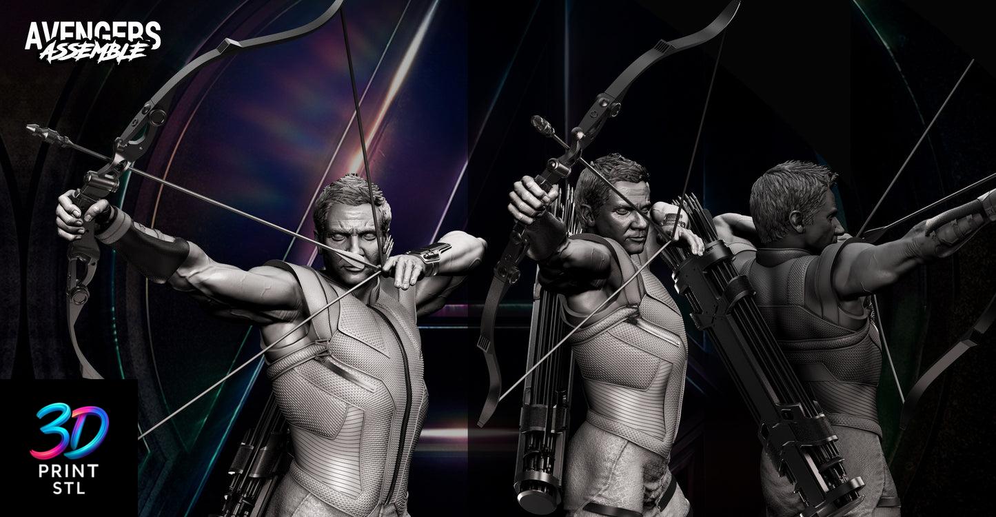 Hawkeye Marvel | 3D Print File | STL - Image 6