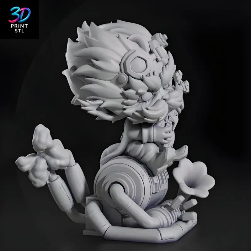 Heimerdinger League of Legends Arcane | STL for 3D Printers - Image 3