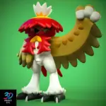 Hisuian Decidueye Pokémon Legends Arceus | 3D Print File | STL