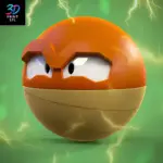 Hisuian Voltorb Pokémon | STL for 3D Printers