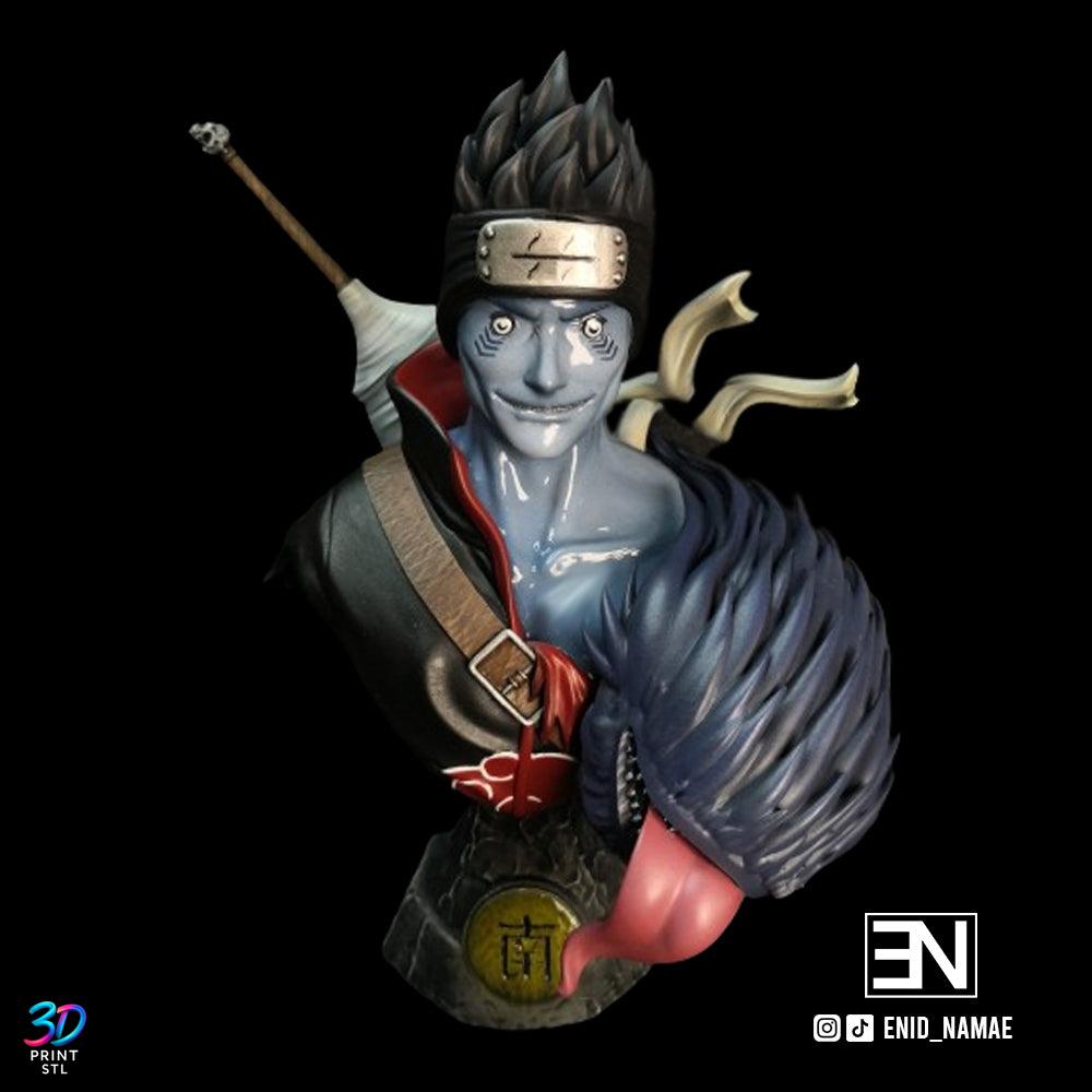 Hoshigaki Kisame Bust Naruto | 3D Print File | STL