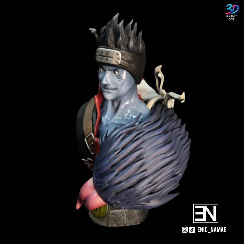 Hoshigaki Kisame Bust Naruto | 3D Print File | STL - Image 4