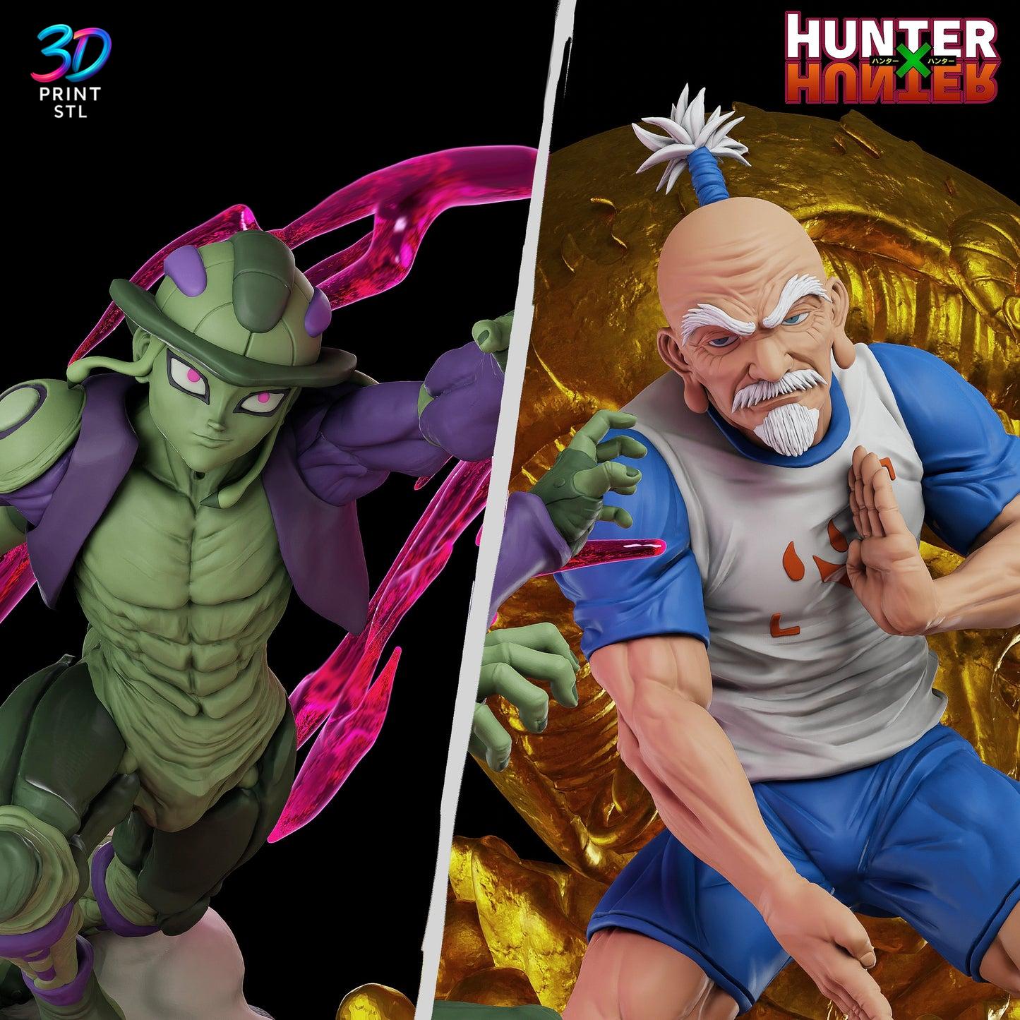 Netero vs Meruem Hunter x Hunter | 3D Print File | STL - Image 4
