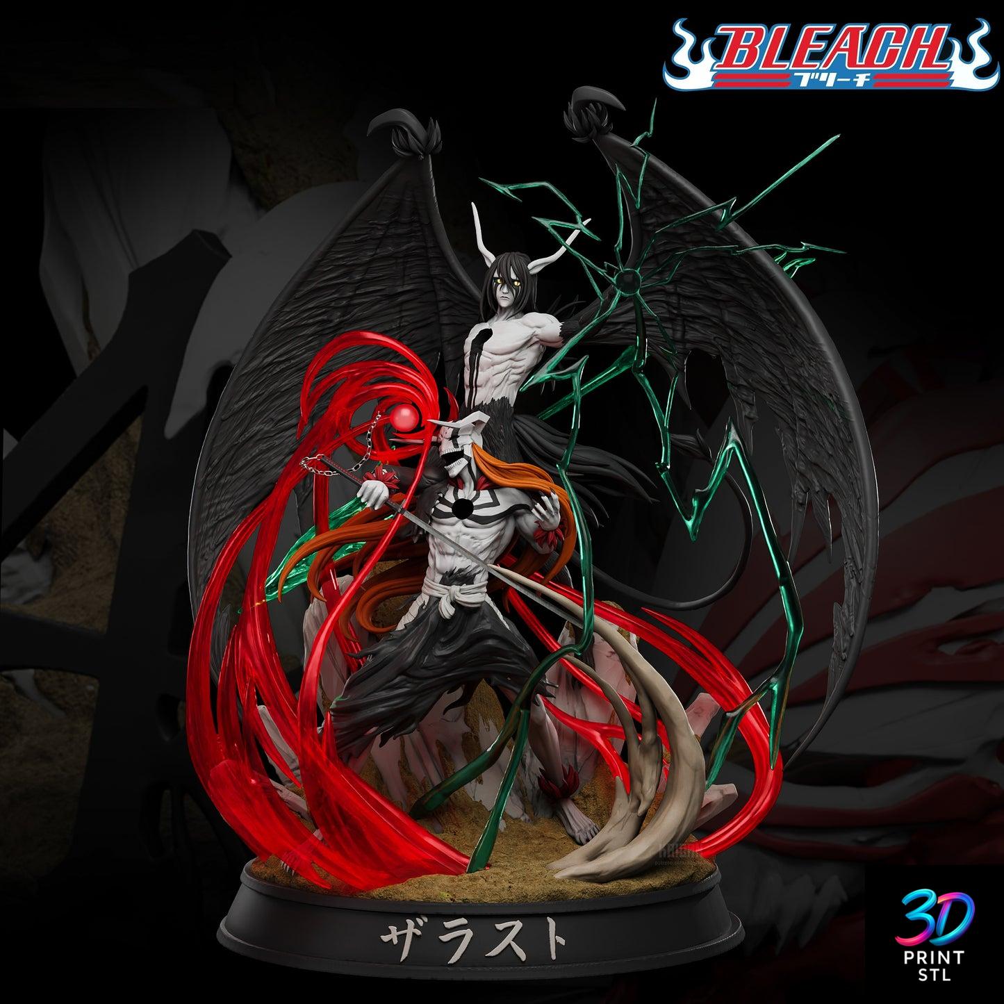 Ichigo Vasto Lorde vs Ulquiorra Bleach | 3D Print File | STL