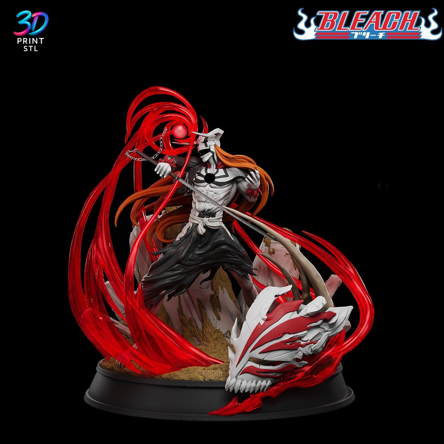 Ichigo Vasto Lorde vs Ulquiorra Bleach | 3D Print File | STL - Image 2