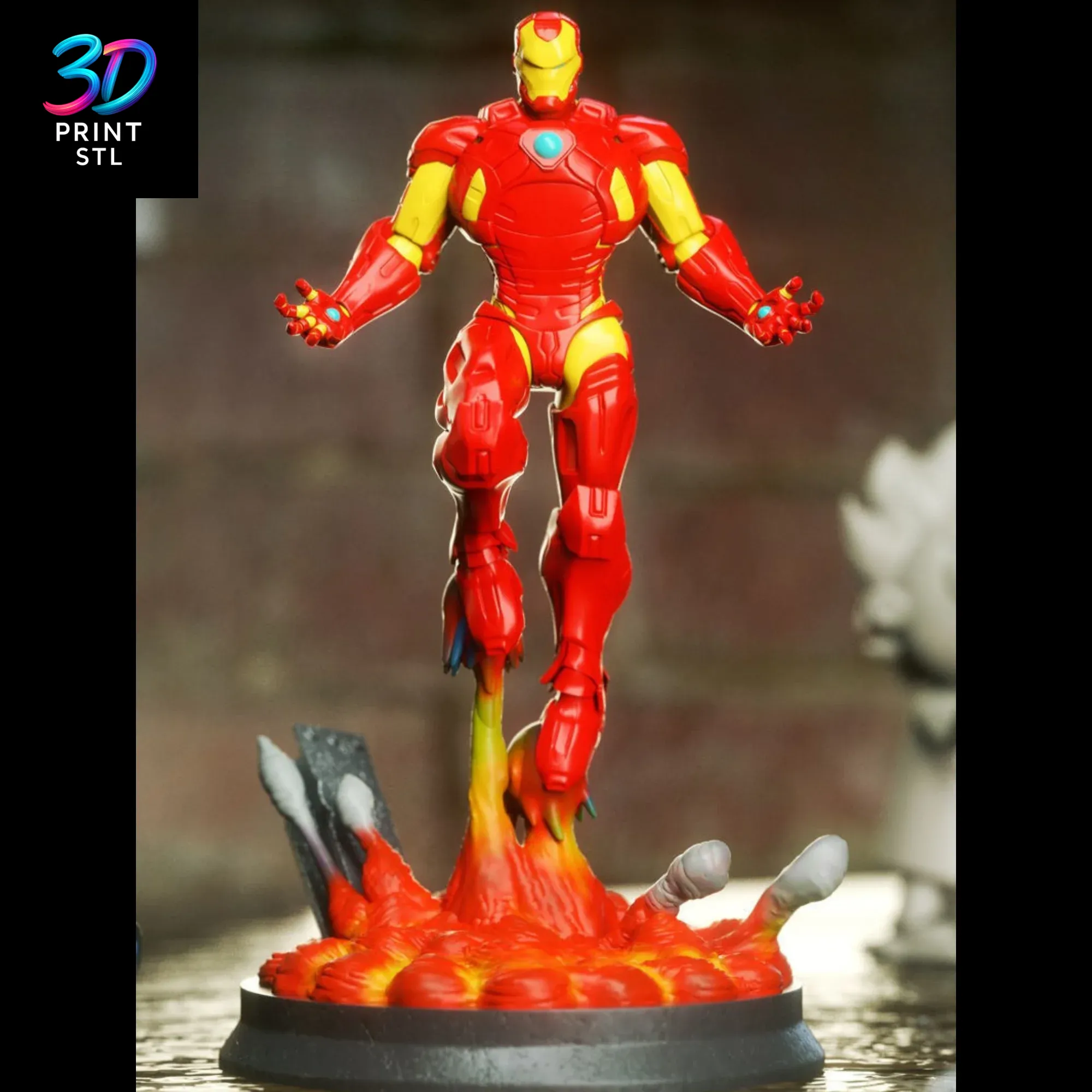 Iron Man Marvel | 3D Print Model | STL