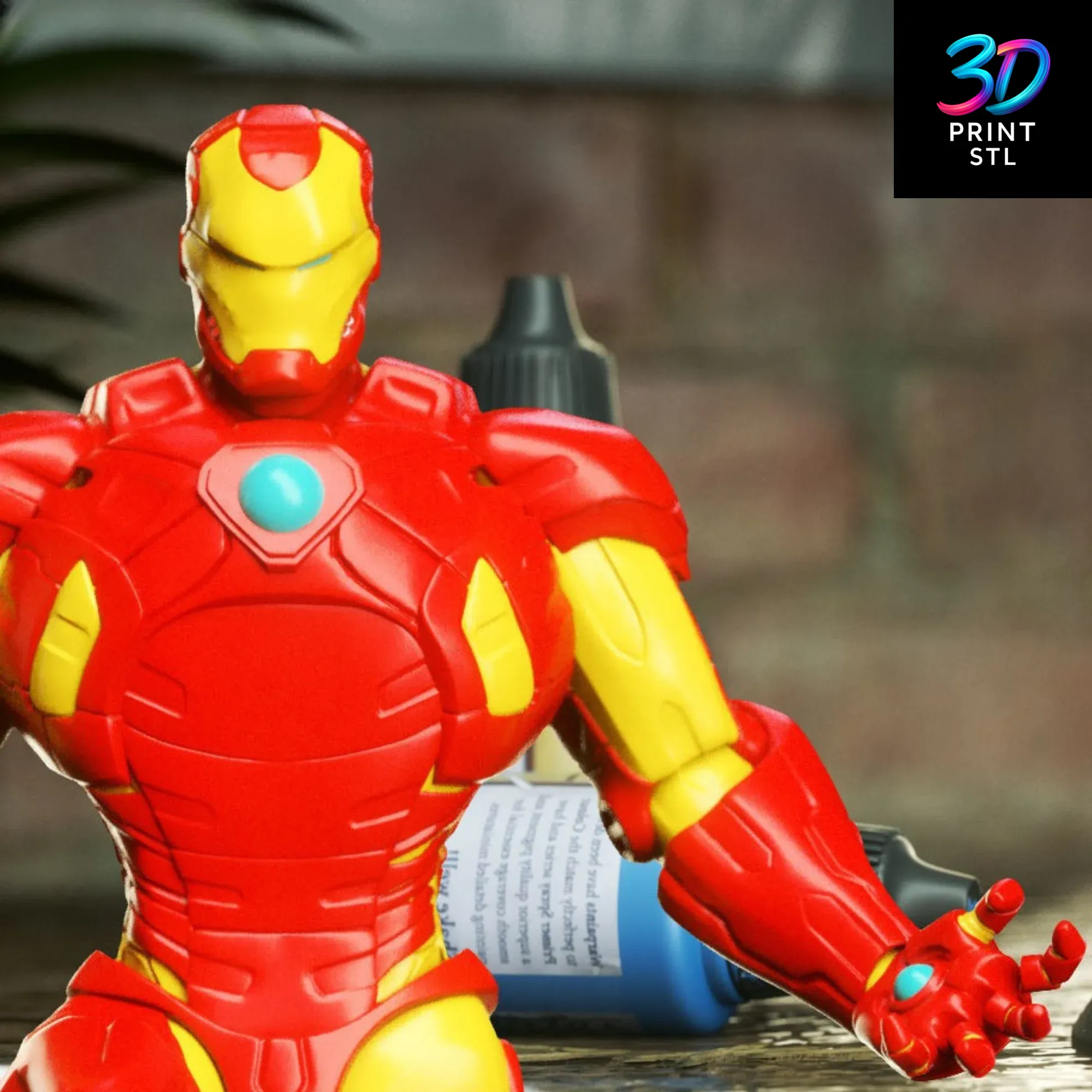 Iron Man Marvel | 3D Print Model | STL - Image 2