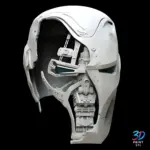 Iron Man Mark 50 Helmet Damaged Marvel | 3D Print File | STL