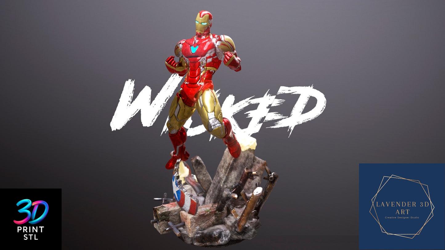 Iron Man Marvel | 3D Print File | STL - Image 2