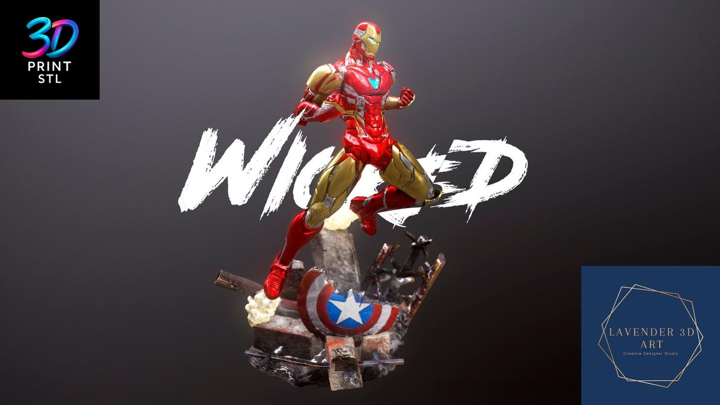 Iron Man Marvel | 3D Print File | STL - Image 3