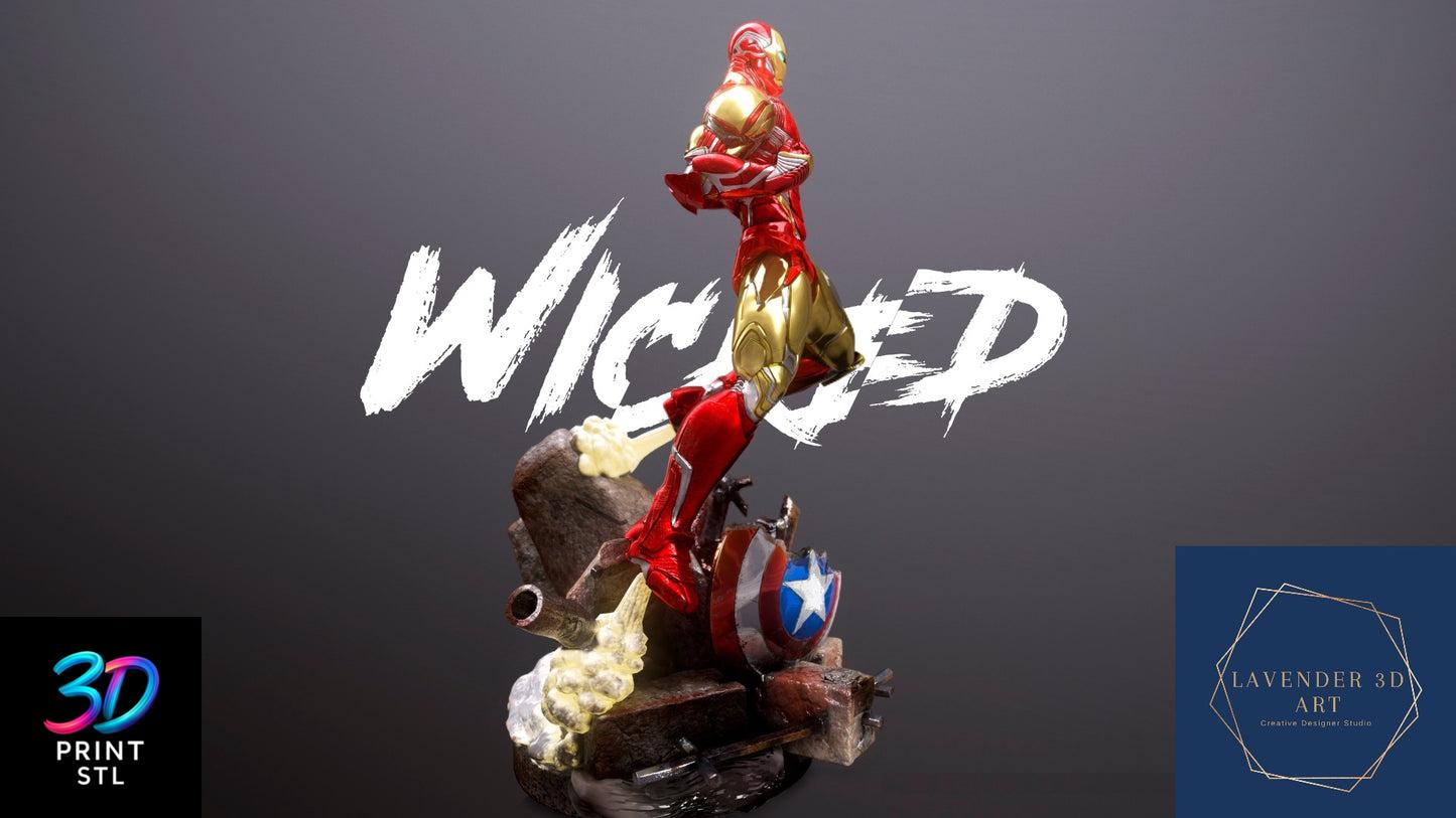 Iron Man Marvel | 3D Print File | STL - Image 4