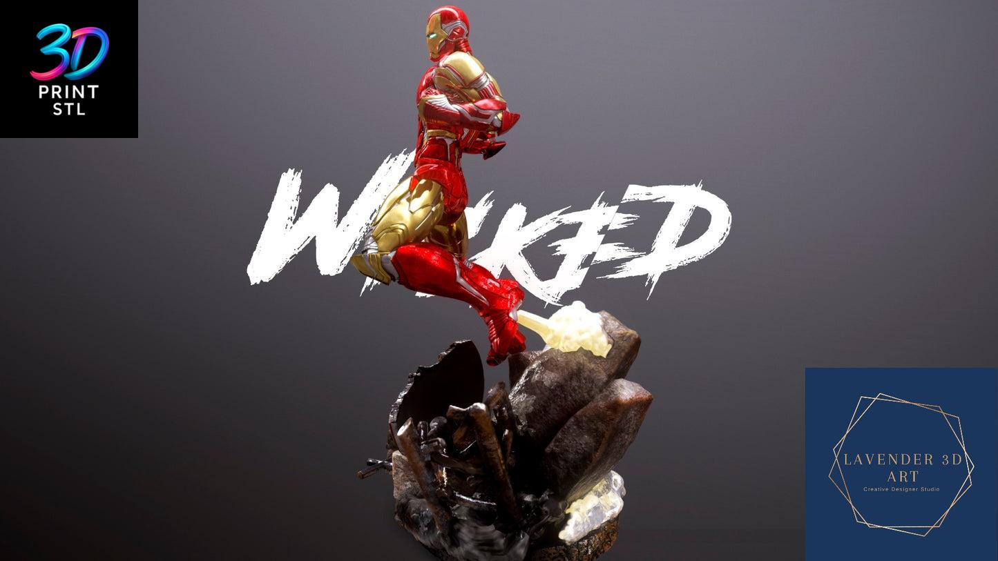 Iron Man Marvel | 3D Print File | STL - Image 6