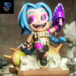 Jinx Chibi League of Legends | STL for 3D Printers