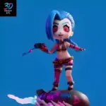 Jinx Chibi League of Legends | STL for 3D Printers