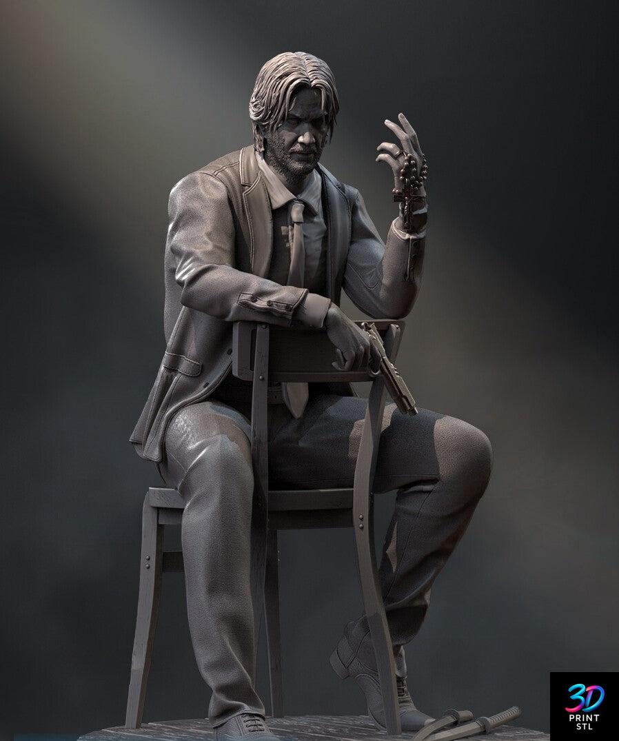 John Wick Figure John Wick | STL for 3D Printers