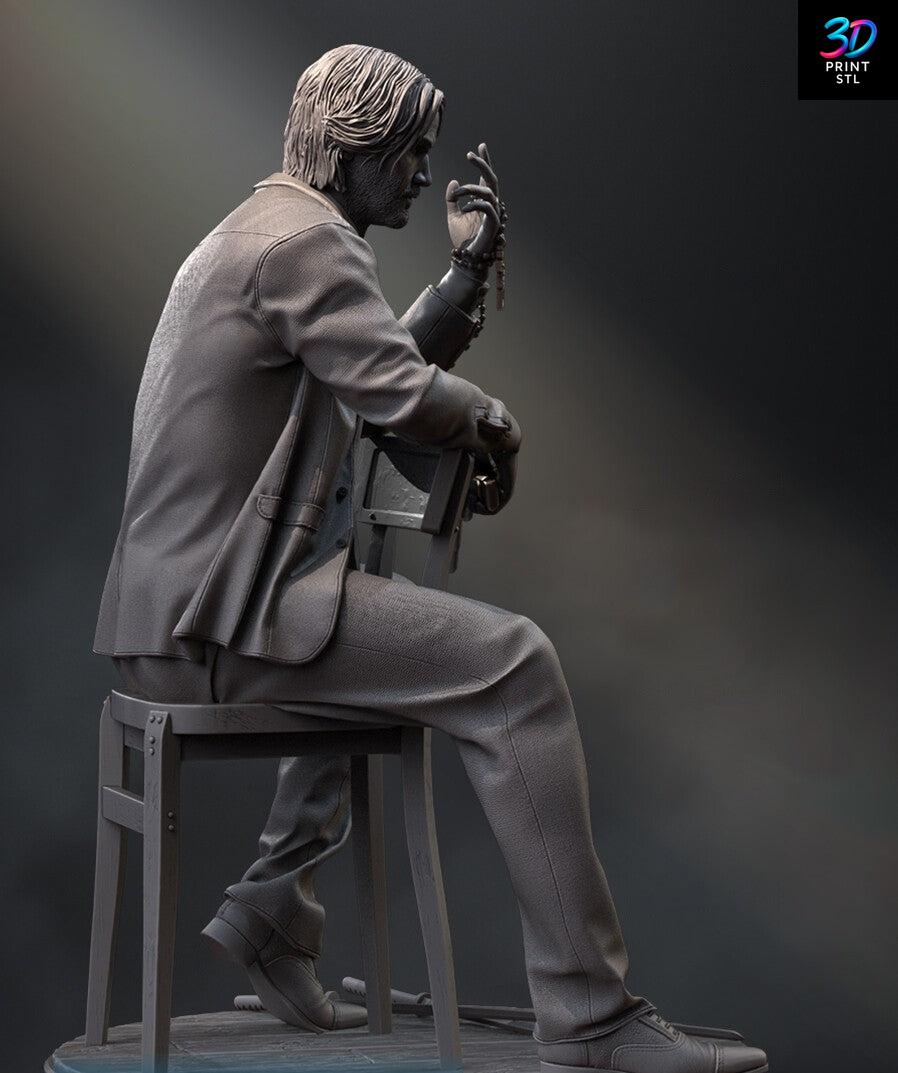 John Wick Figure John Wick | STL for 3D Printers - Image 3