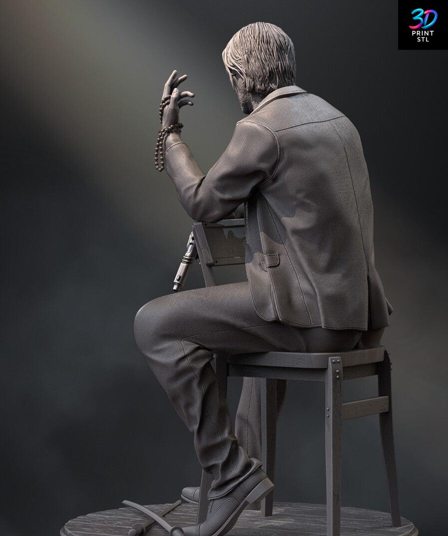 John Wick Figure John Wick | STL for 3D Printers - Image 4
