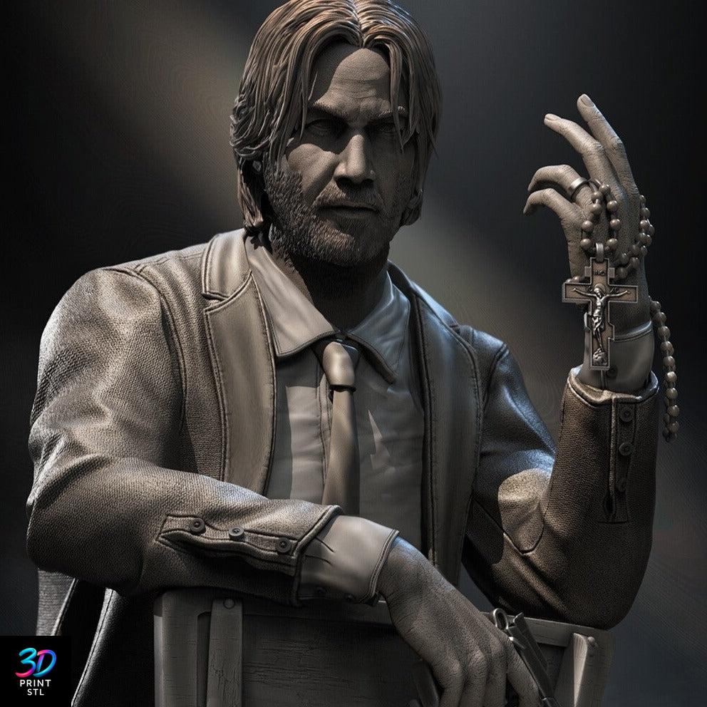 John Wick Figure John Wick | STL for 3D Printers - Image 5