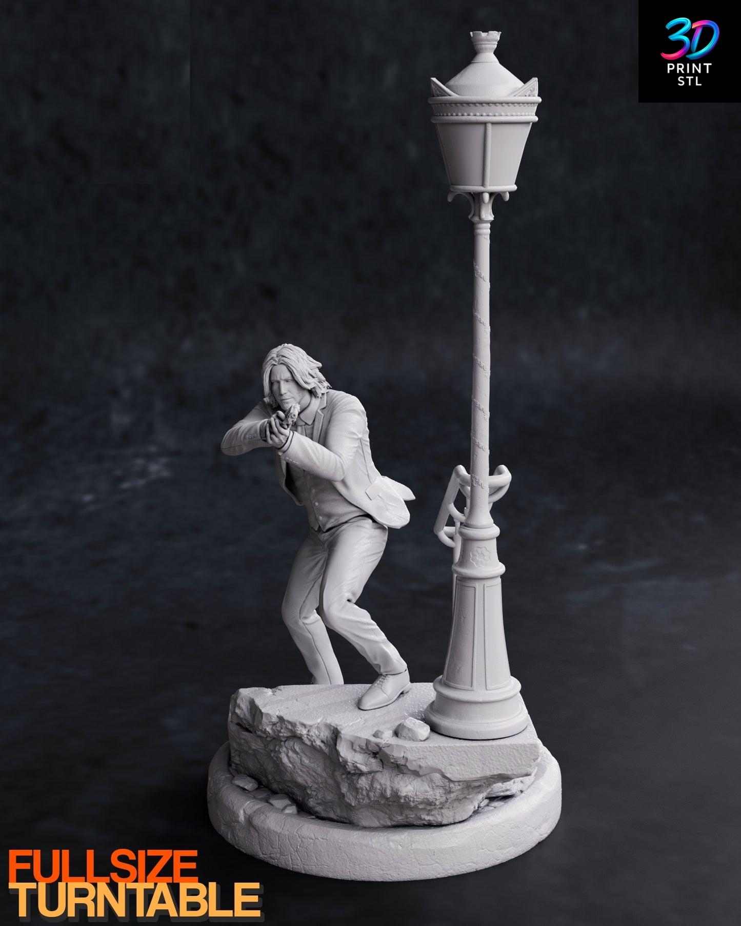 John Wick Figure John Wick Movie | STL for 3D Printers - Image 3