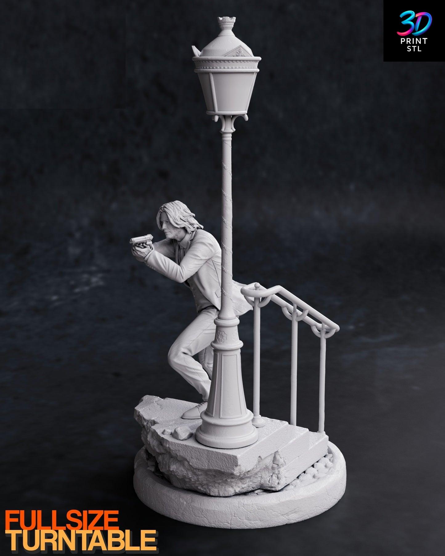 John Wick Figure John Wick Movie | STL for 3D Printers - Image 4