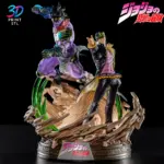 Jotaro Kujo & Star Platinum Diorama Jojo's | 3D Print Model | STL