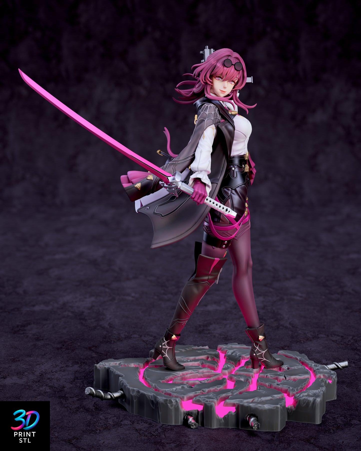 Kafka Honkai Star Rail | 3D Print File | STL - Image 2