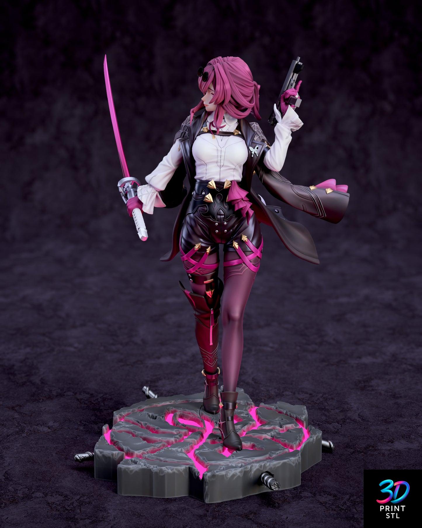 Kafka Honkai Star Rail | 3D Print File | STL - Image 3