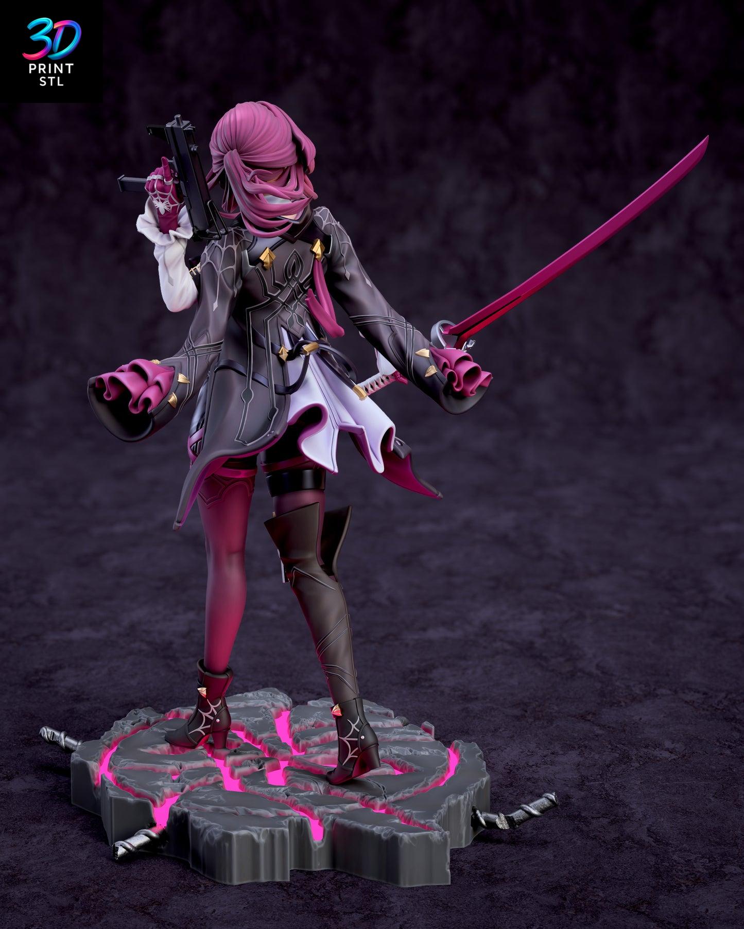 Kafka Honkai Star Rail | 3D Print File | STL - Image 5